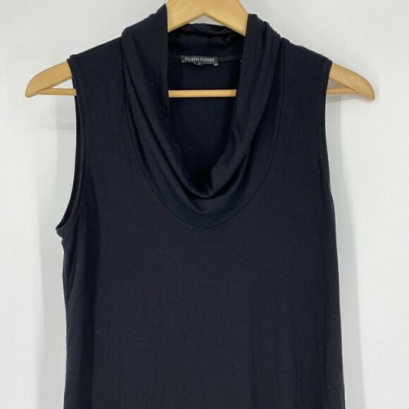 Eileen Fisher Dress Cowl Neck Jersey - Picture 2 of 7